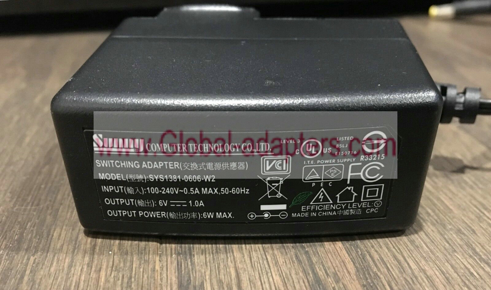 NEW Sunny SYS1381-0606-W2 Switching adapter For Akai Keyboard Controller - Click Image to Close